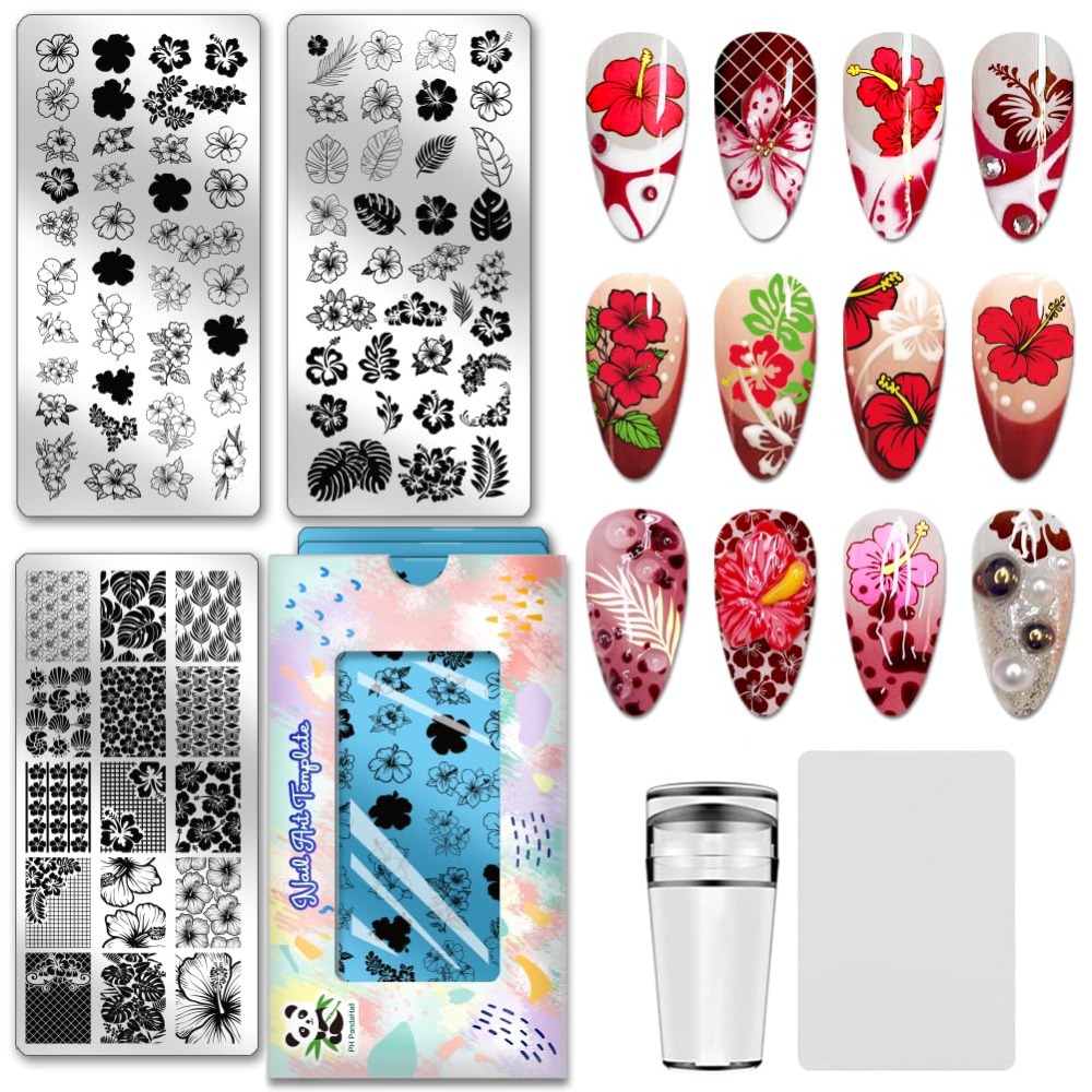 Nail Stamping Plate - Paslanmaz Çelik DIY Tırnak Sanatı Şablonları