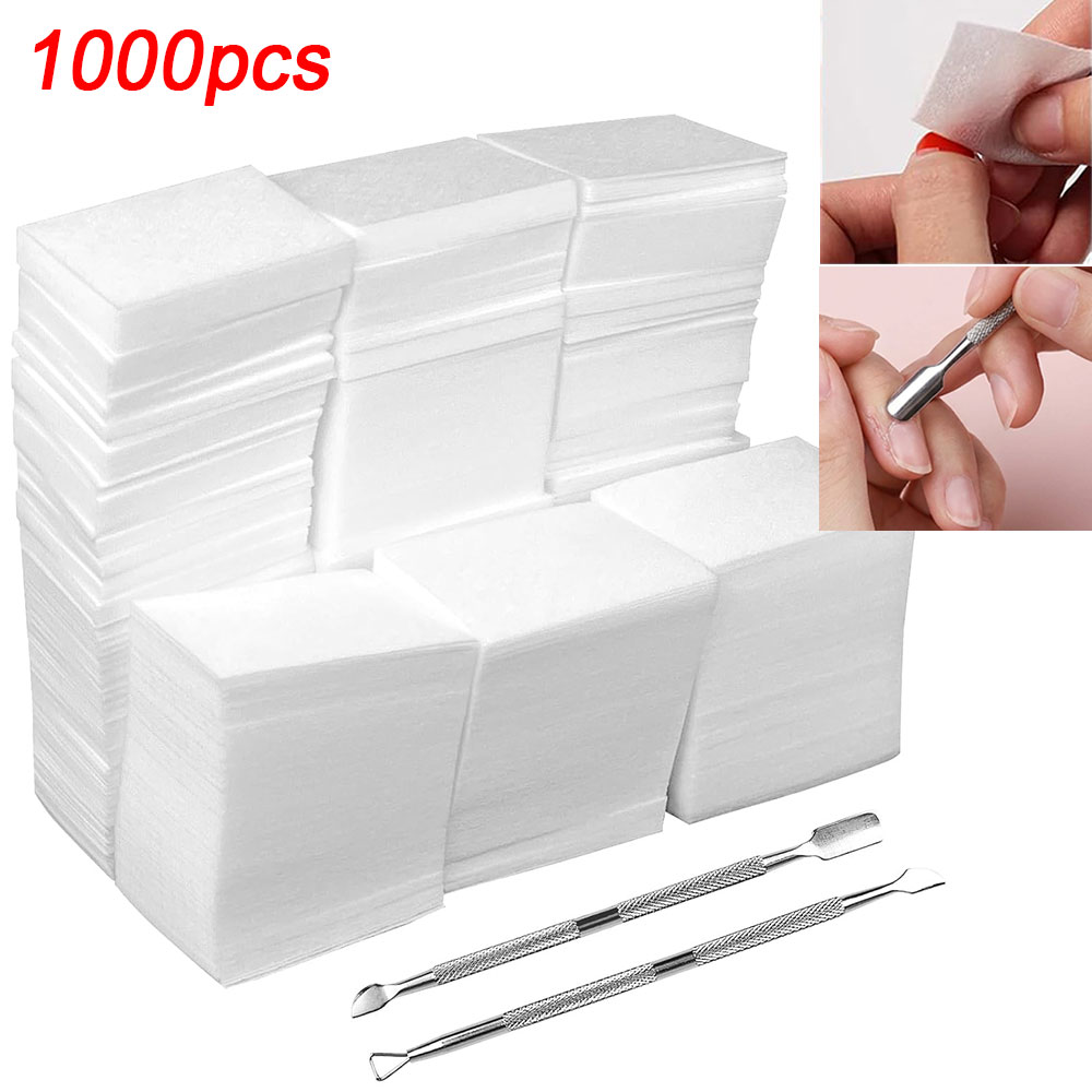 Nail Art Gel - 1000 Adet Tüy Bırakmayan Tırnak Mendili