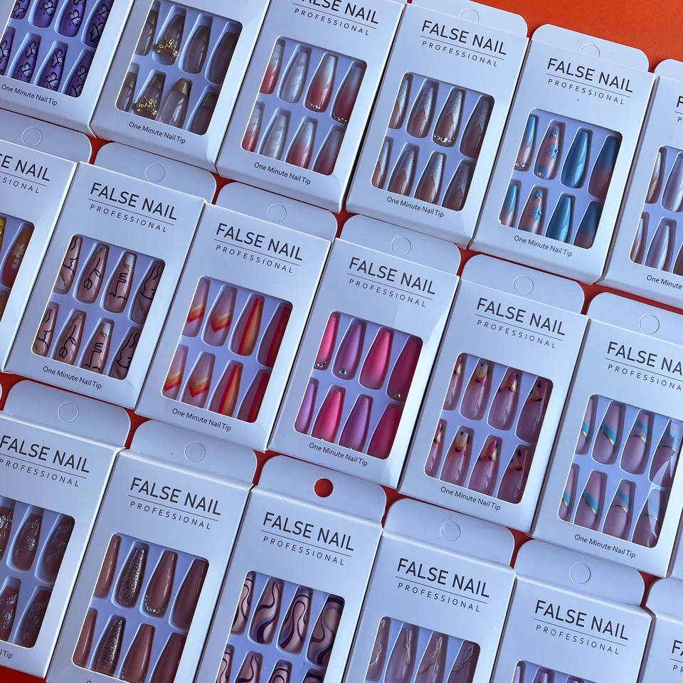 Nail Art Xl - 24 adet takma tırnak üzerinde basın