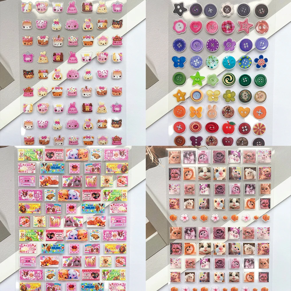Nail Art Design - Mini Pvc Komik Kedi Posteri Ürünleri