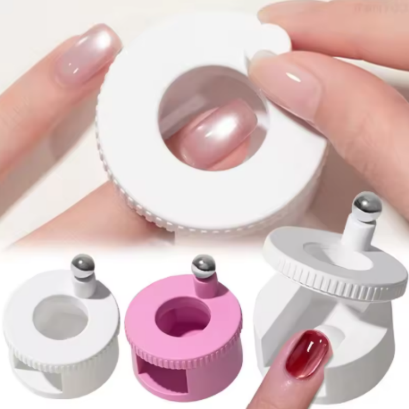 Nail Art French Nails - Otomatik Emişli Kedi Gözü Mıknatısı Çok