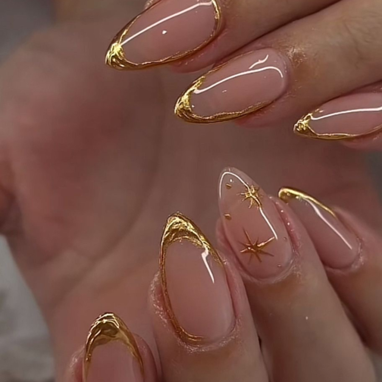 24 Adet Kısa Badem Çivi Seti T - Nail Art French Nails incelemesi ve fiyatı