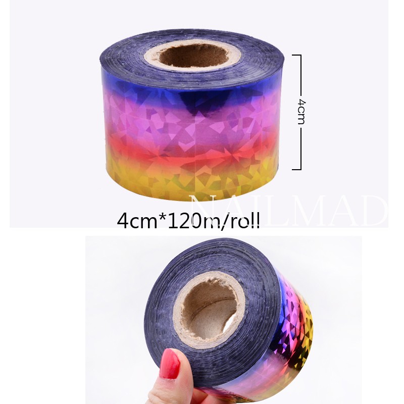 1 rulo 120m * 4cm holografik t - Nail Art Xl incelemesi ve fiyatı