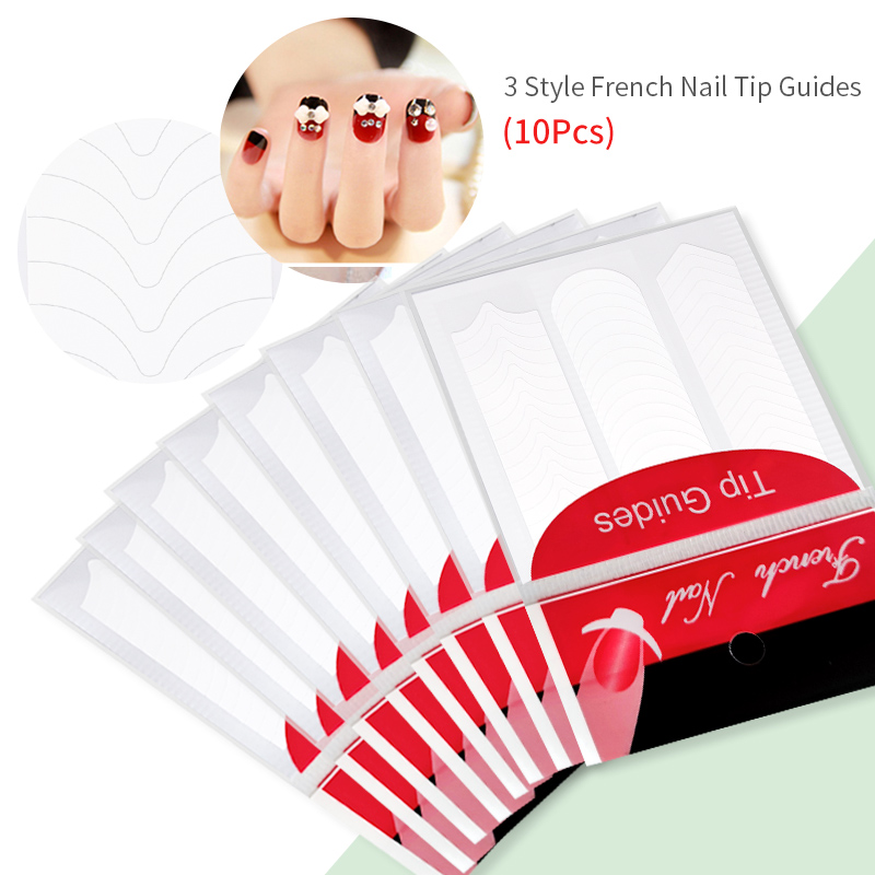 Fransız Ucu Manikür Çıkartmala - Striping Tape Nail incelemesi ve fiyatı