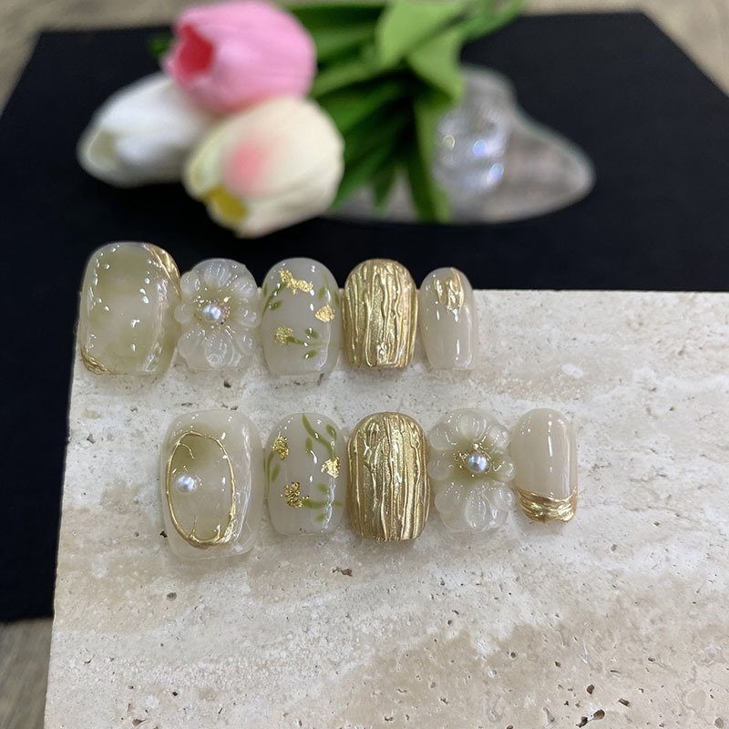 10 adet Kelebek Çiçek Sahte Tı - Nail Art French Nails incelemesi ve fiyatı
