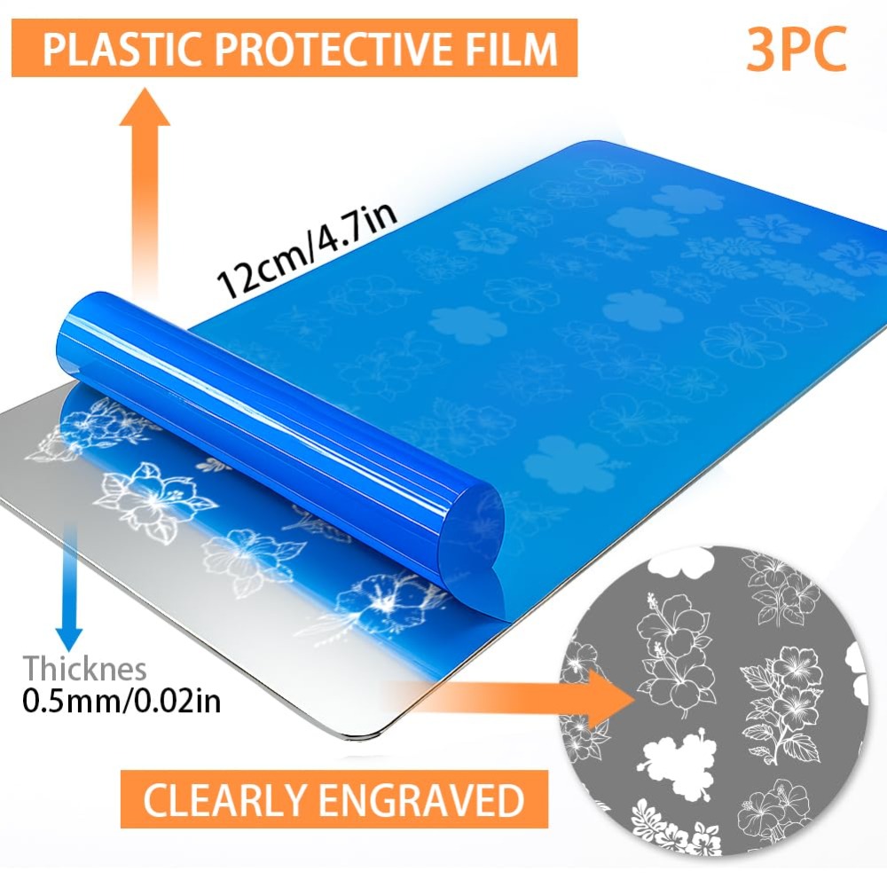 Paslanmaz Çelik DIY Tırnak San - Nail Stamping Plate incelemesi ve fiyatı