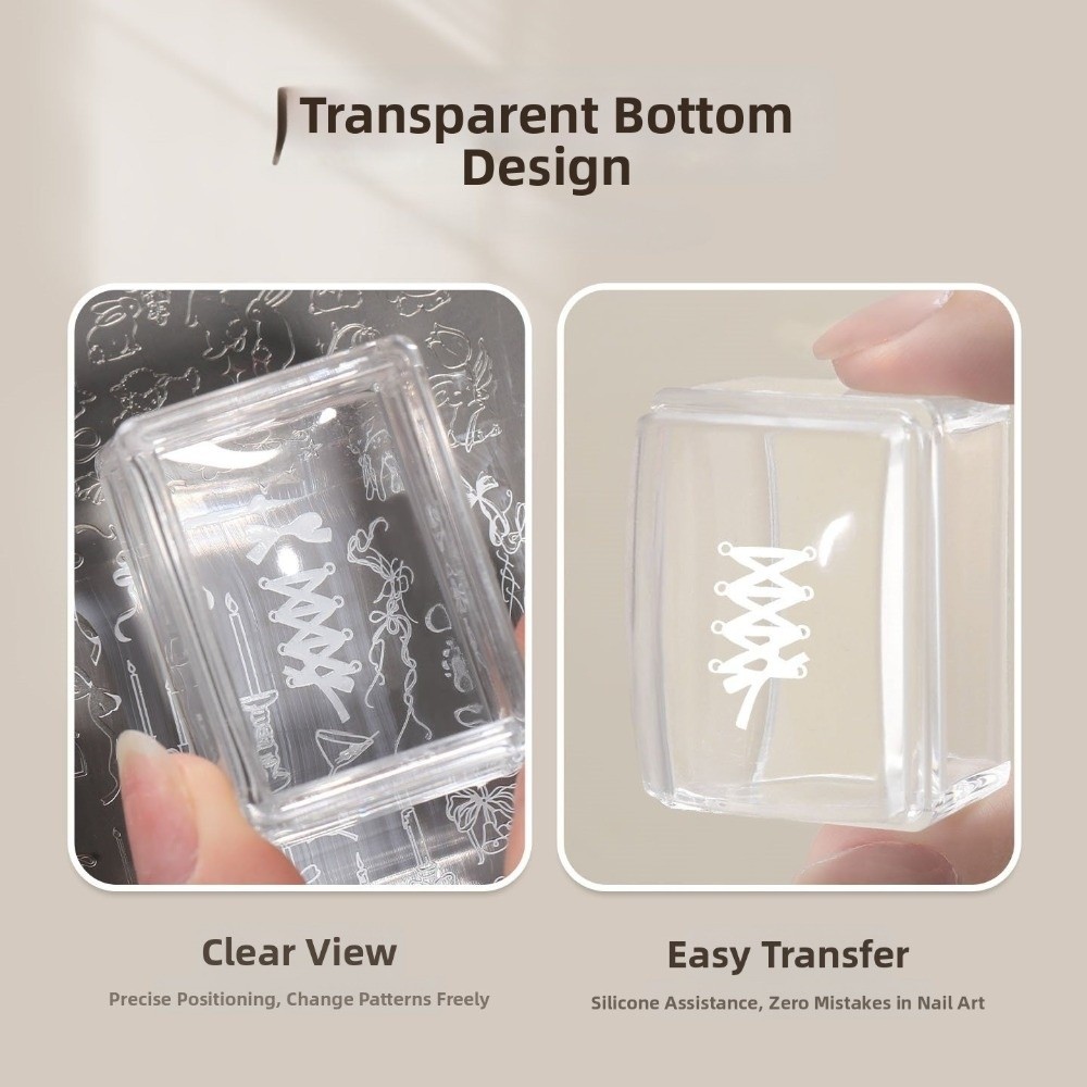 Yeni Şeffaf Tırnak Sanatı Bask - Nail Stamping Plate incelemesi ve fiyatı