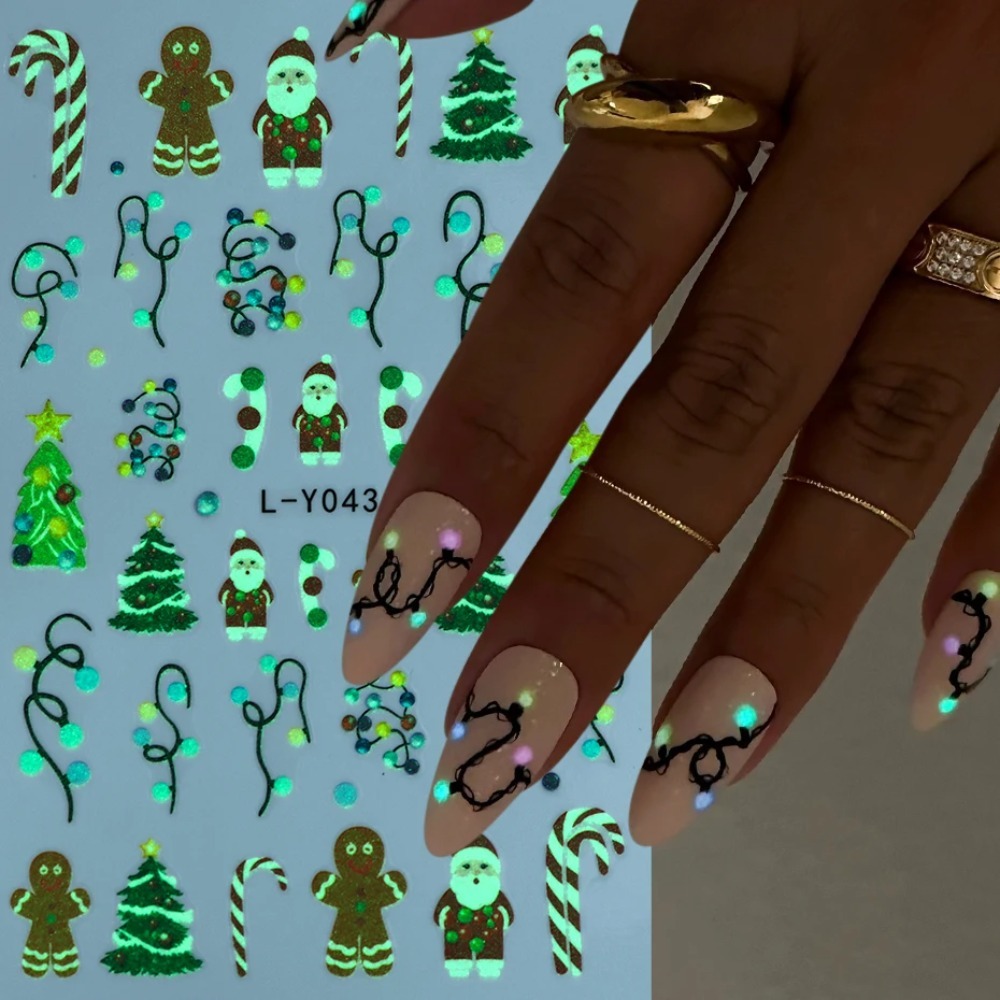 Işıltılı Fenerler Noel Tırnak  - Nail Art For Men incelemesi ve fiyatı