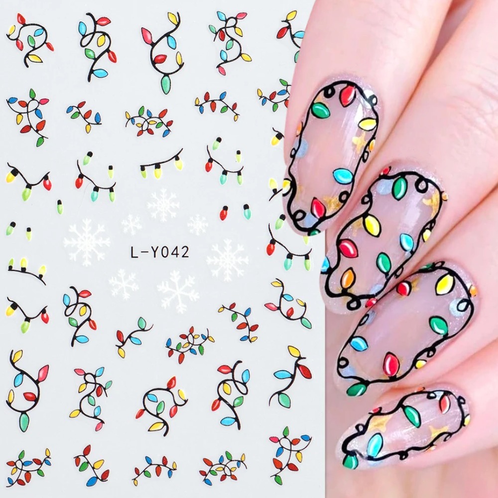 Işıltılı Fenerler Noel Tırnak  - Nail Art For Men incelemesi ve fiyatı