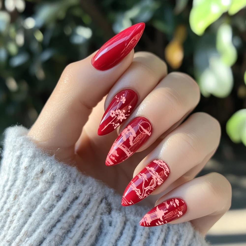 3 adet Klasik Çin Bahçesi Tırn - Nail Stamping Plate incelemesi ve fiyatı