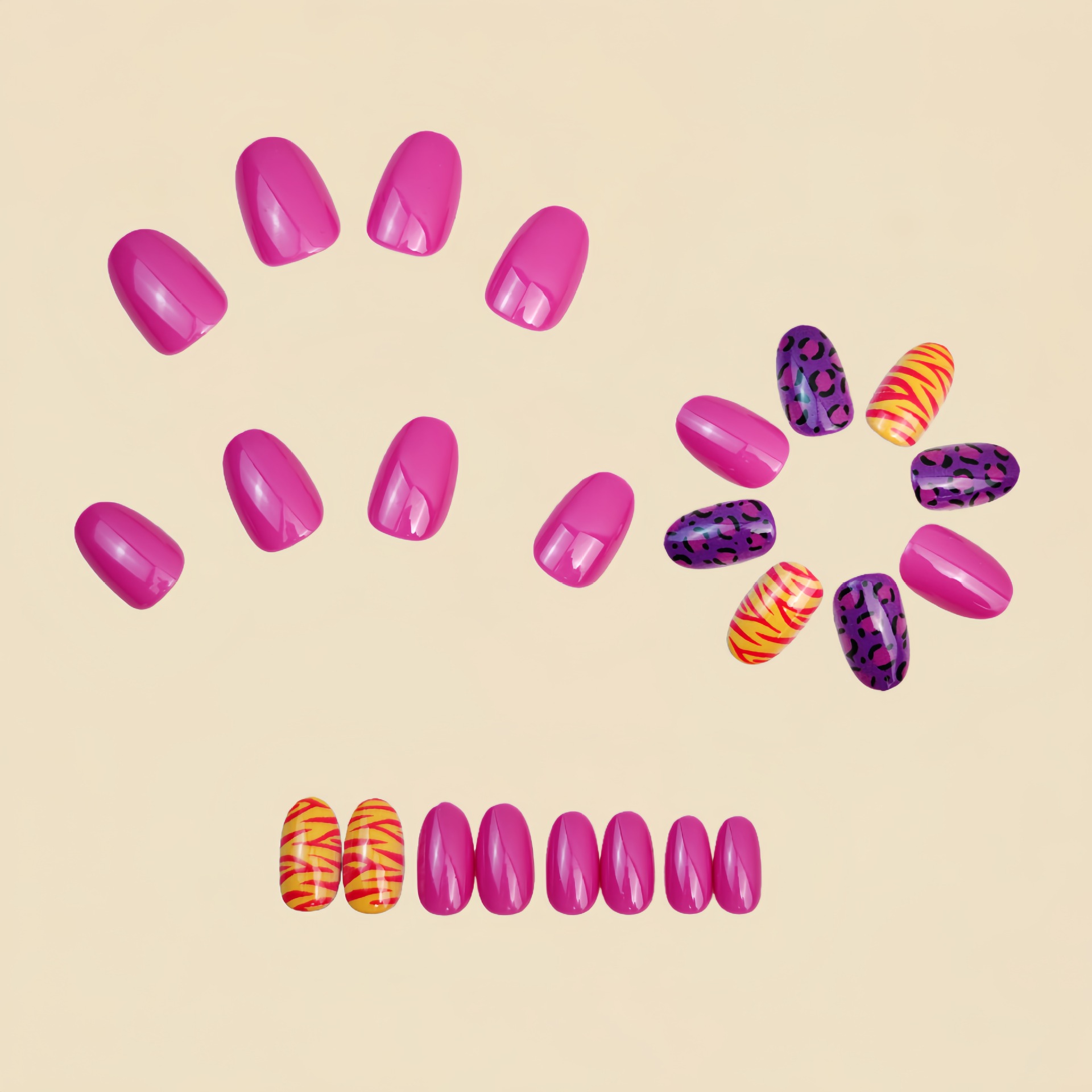 Kadınlar ve kızlar için kısa u - Nail Art Design incelemesi ve fiyatı