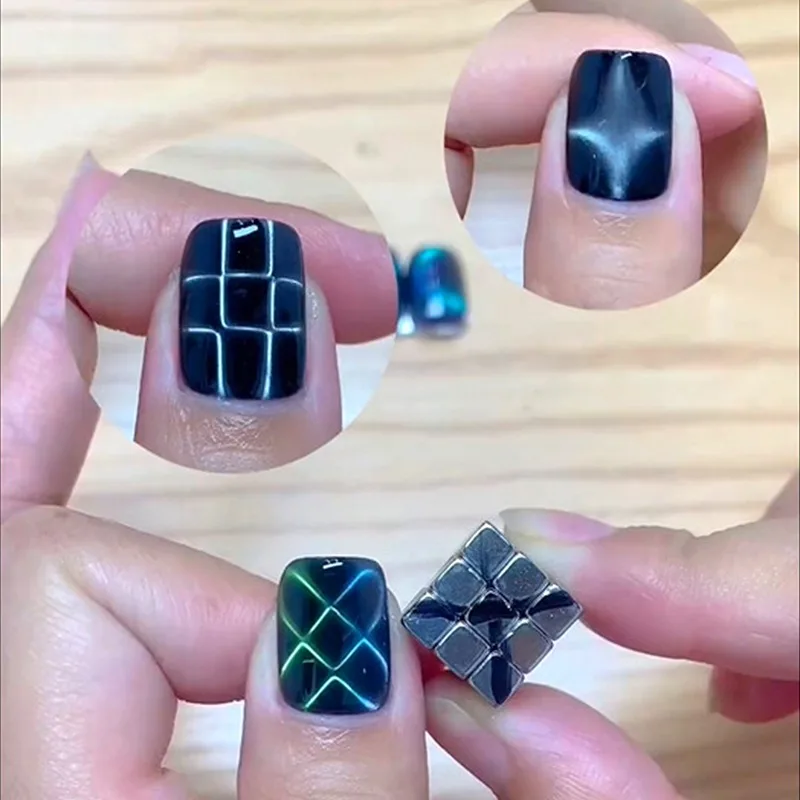 27 adet Kedi Gözü Mıknatıs Küp - Striping Tape Nail incelemesi ve fiyatı
