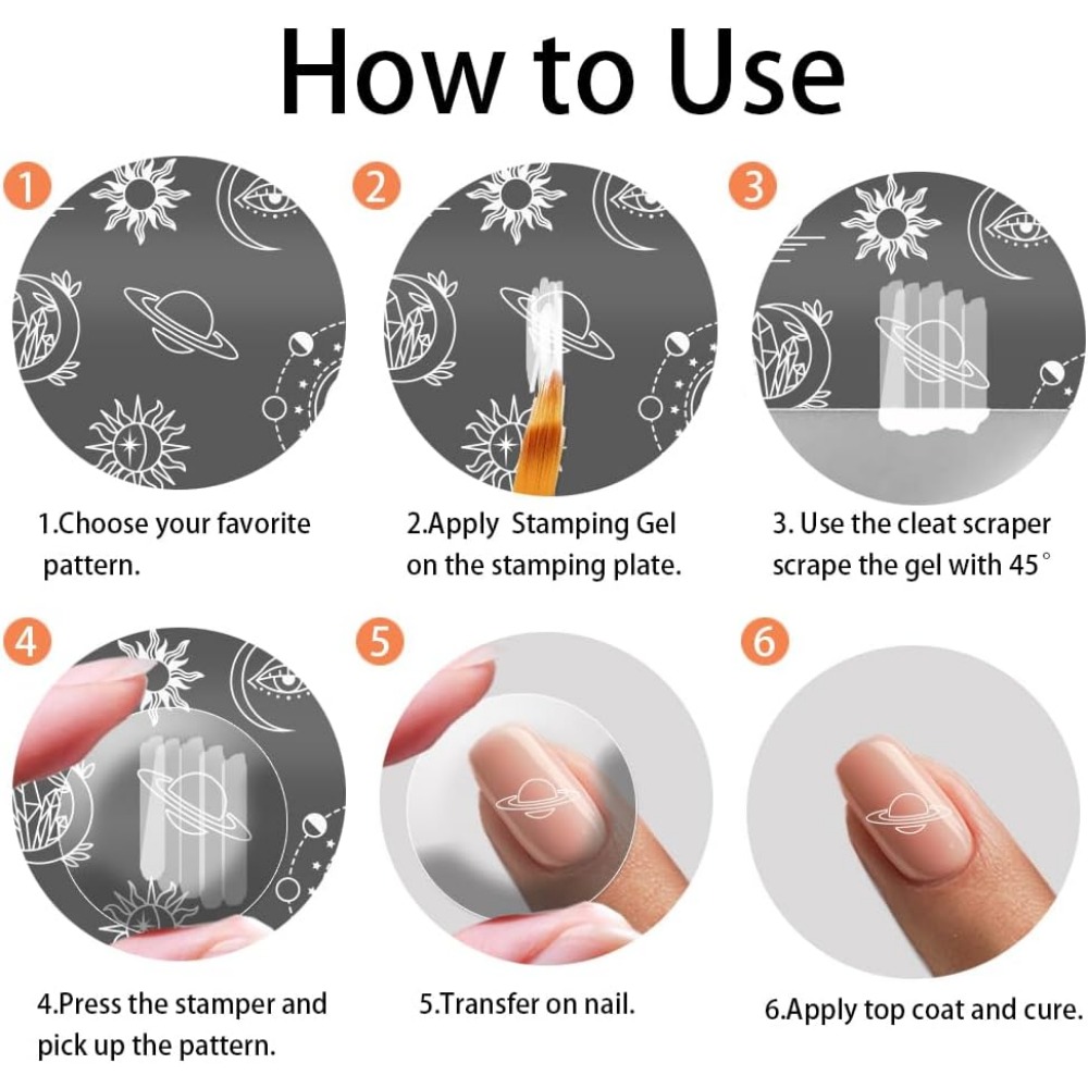 3 adet Doku Tırnak Damgalama P - Nail Stamping Plate incelemesi ve fiyatı