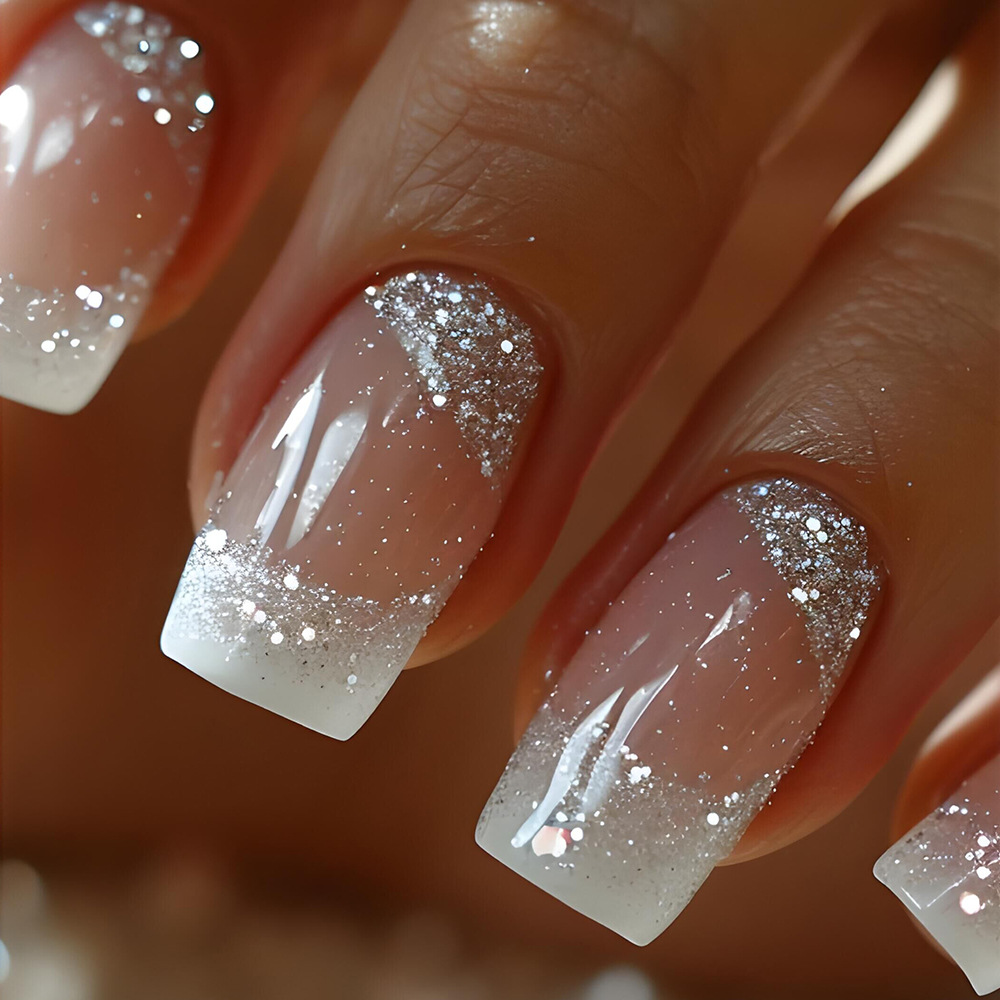 24 adet/set Orta Boy Kare takm - Nail Art French Nails incelemesi ve fiyatı