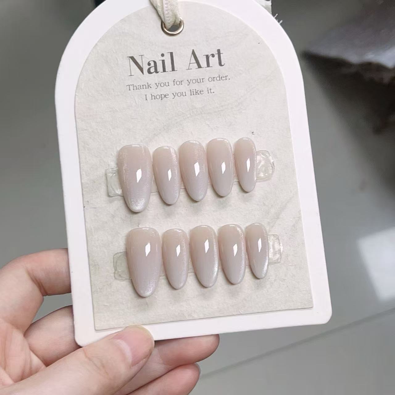 10 adet Düz Renk El Yapımı Tak - Nail Art French Nails incelemesi ve fiyatı