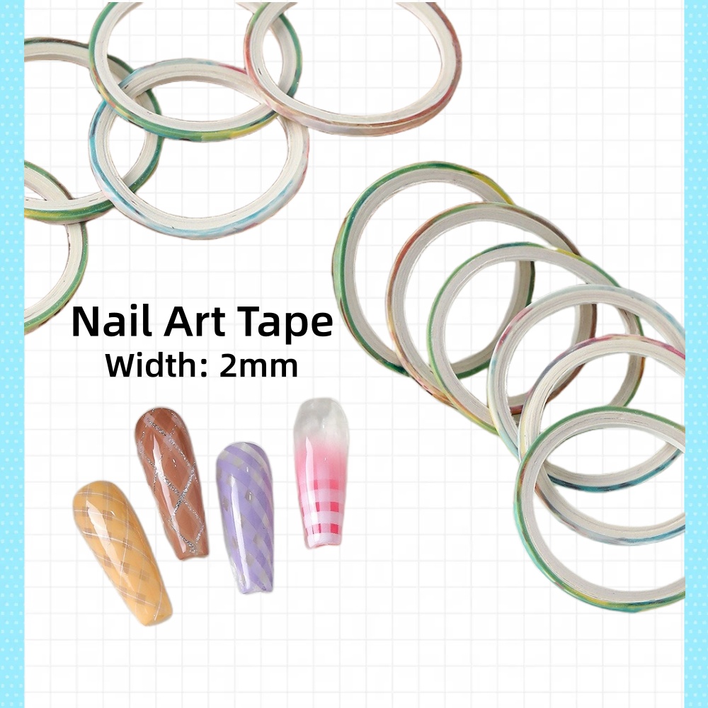 10 Rulo Tırnak Çizgi Çıkartma  - Striping Tape Nail incelemesi ve fiyatı