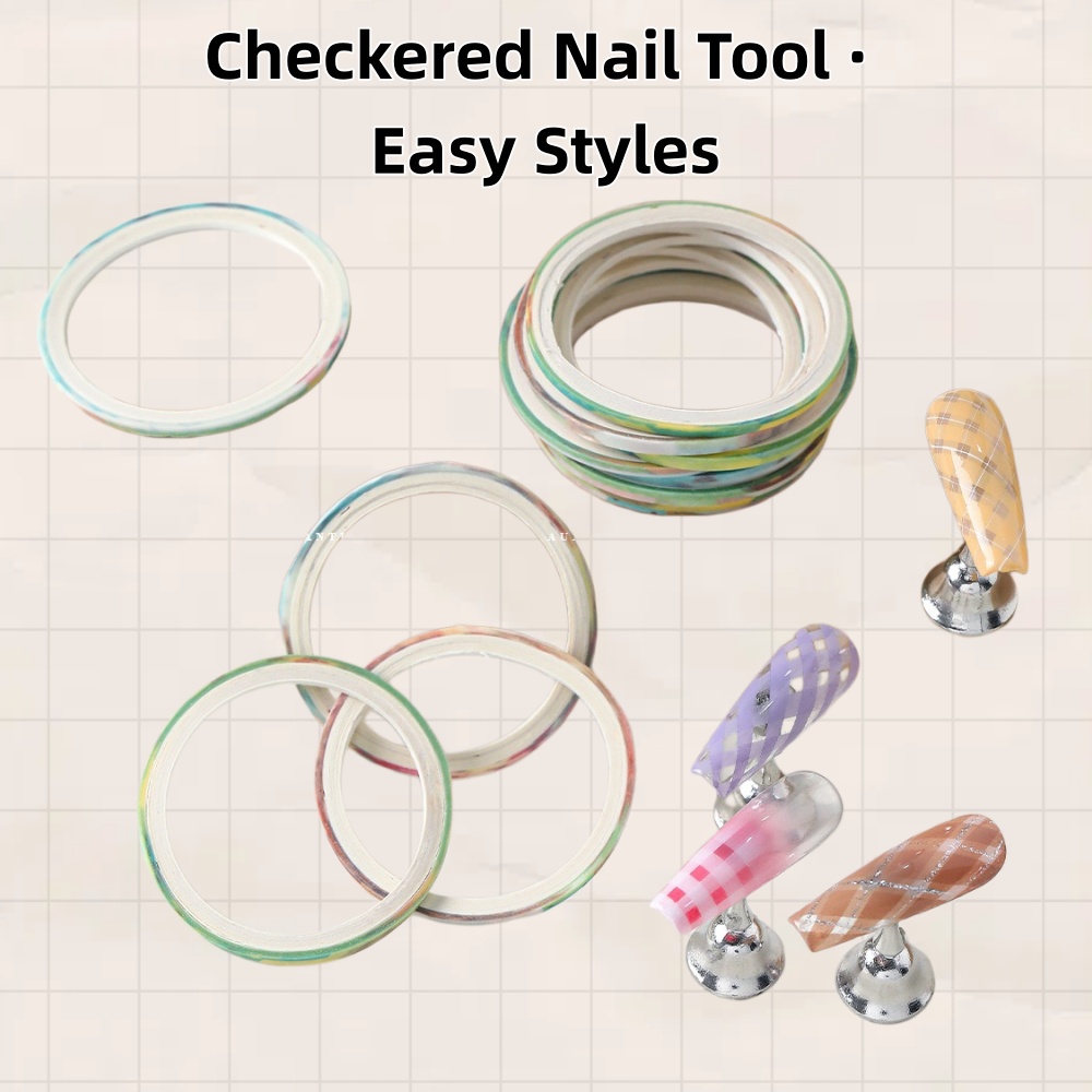10 Rulo Tırnak Çizgi Çıkartma  - Striping Tape Nail incelemesi ve fiyatı