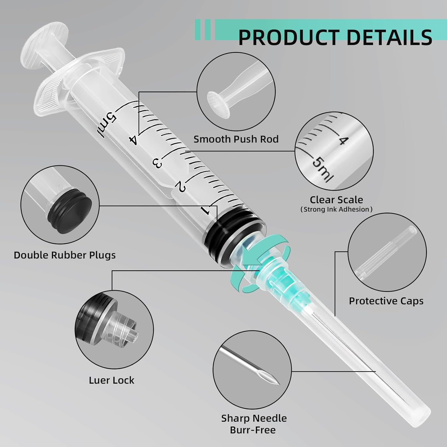 5ml Luer Lock Şırınga, Evcil H - Nail Art Design incelemesi ve fiyatı