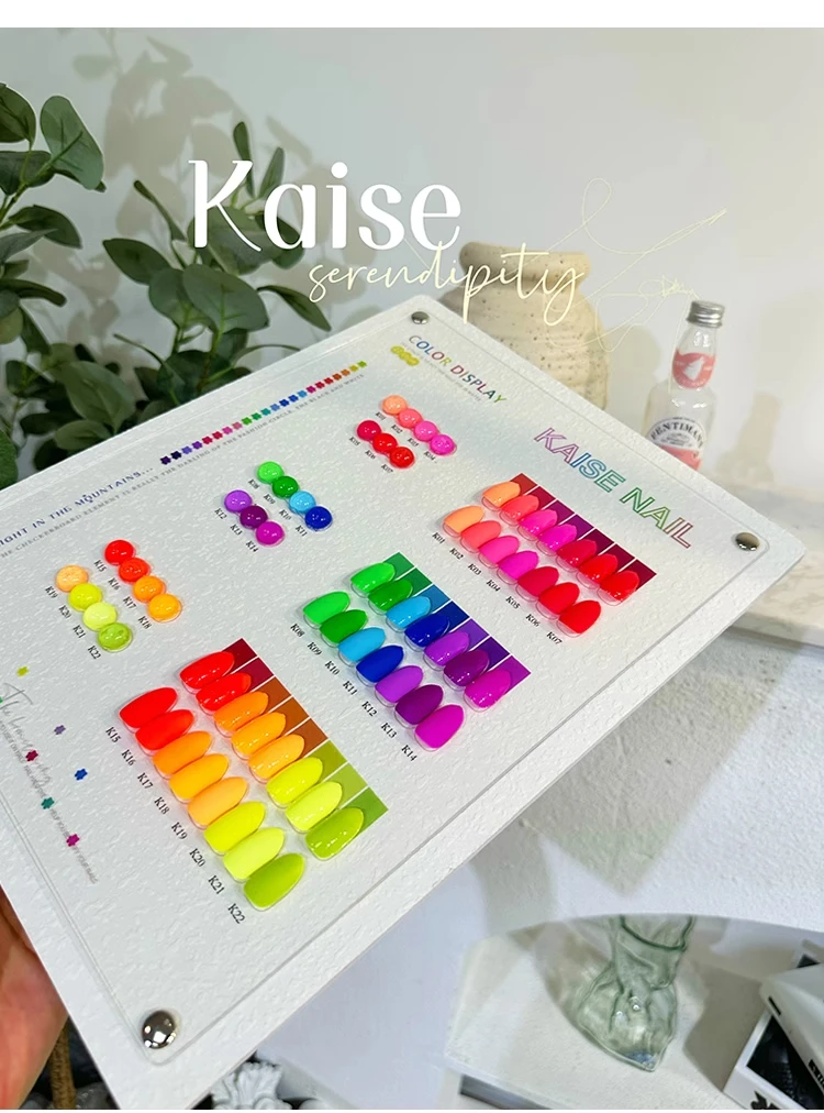 KAISE 22 renk Çok Renkli Tırna - Nail Art Gel incelemesi ve fiyatı