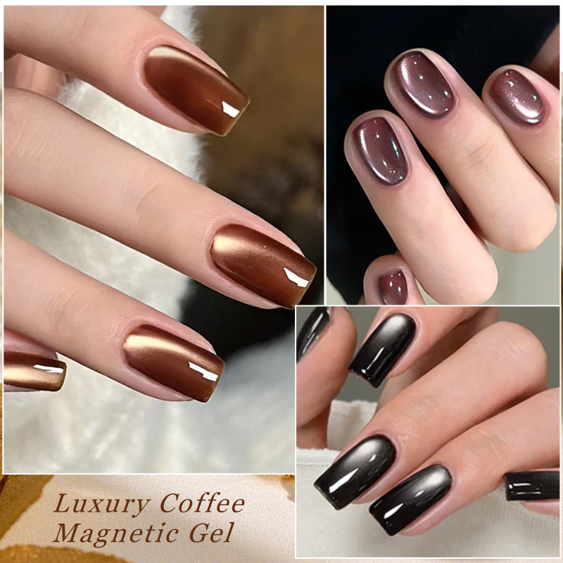 8ml Lüks Kahve Rengi Manyetik  - Nail Art Gel incelemesi ve fiyatı