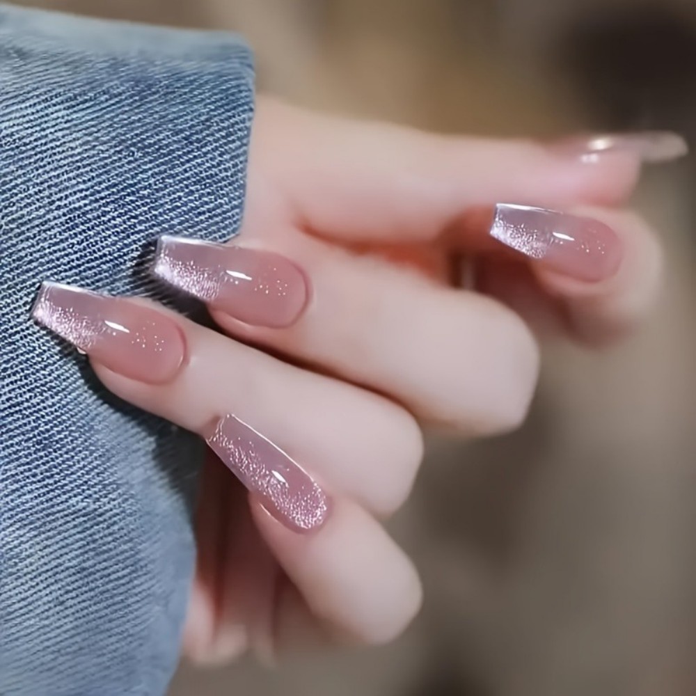 24 adet Işıltılı Pembe Simli K - Nail Art Design incelemesi ve fiyatı