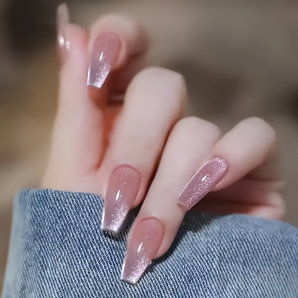24 adet Işıltılı Pembe Simli K - Nail Art Design incelemesi ve fiyatı