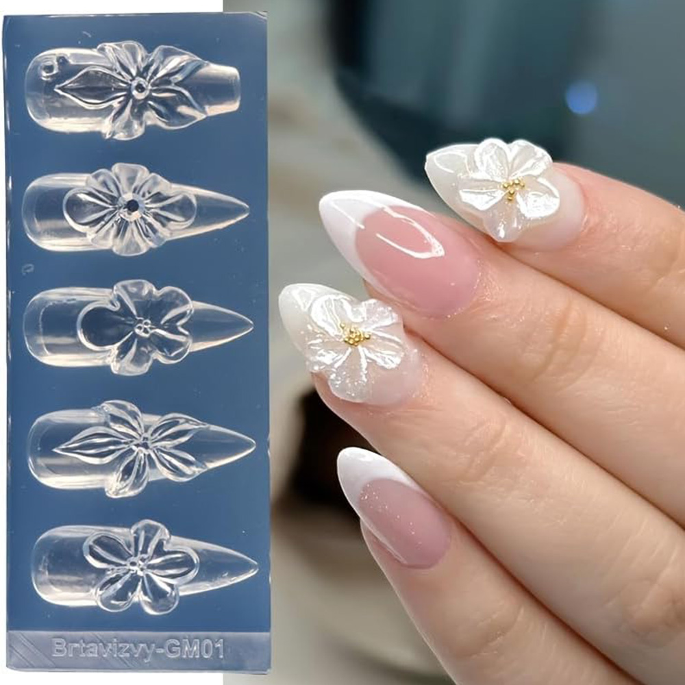Çiçek Desenli 3D Tırnak Sanatı - Nail Art Vintage incelemesi ve fiyatı