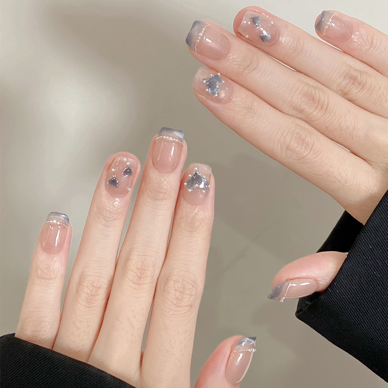 10 Adet Yazlık Tatlı Kalp Şekl - Nail Art French Nails incelemesi ve fiyatı