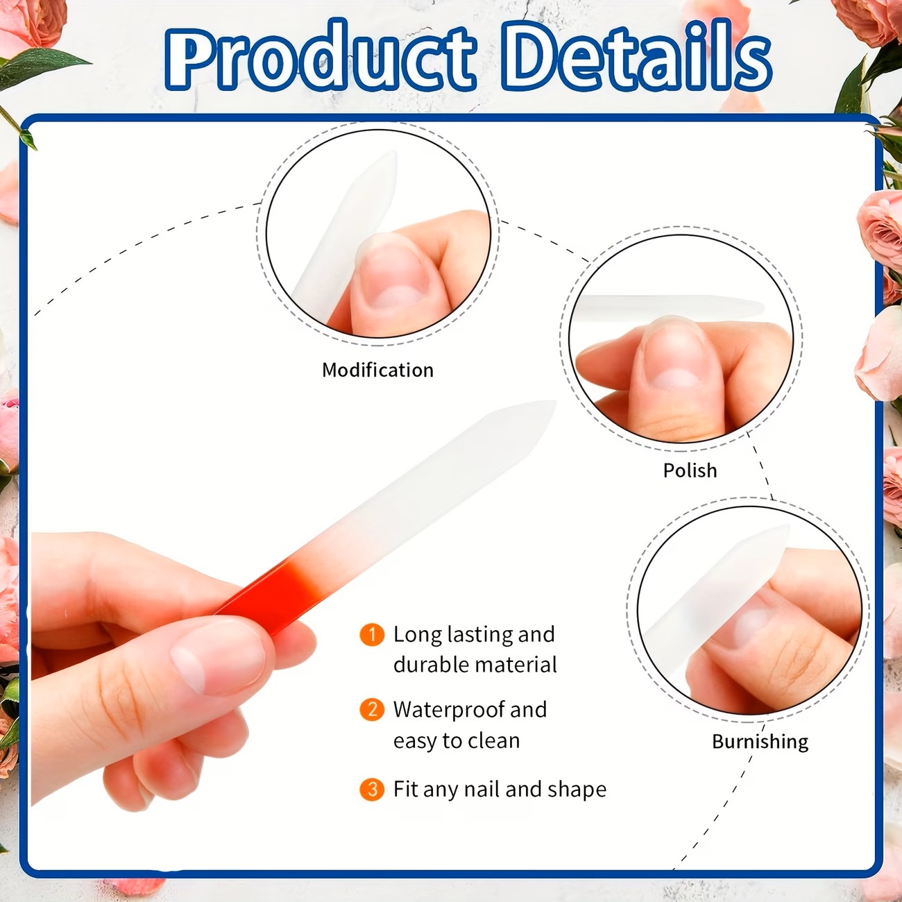 6 adet Kristal Cam Tırnak Törp - Nail Art Xl incelemesi ve fiyatı