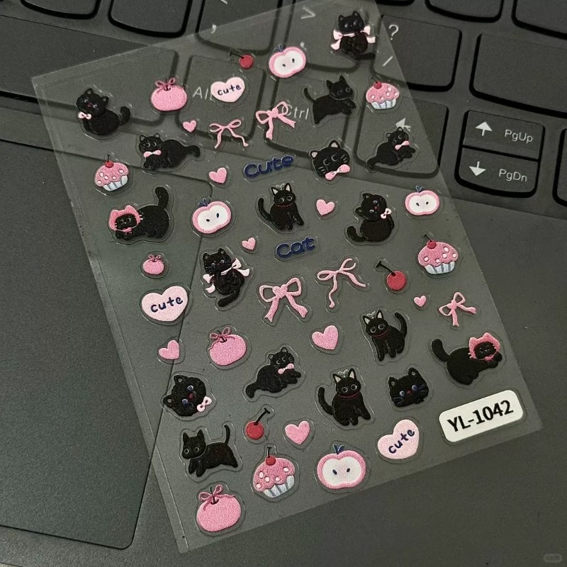 Sevimli Karikatür Fiyonklu Siy - Nail Art Vintage incelemesi ve fiyatı