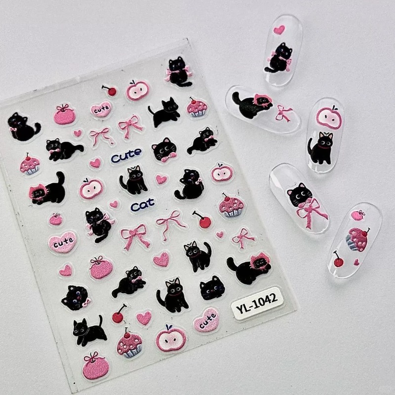Sevimli Karikatür Fiyonklu Siy - Nail Art Vintage incelemesi ve fiyatı
