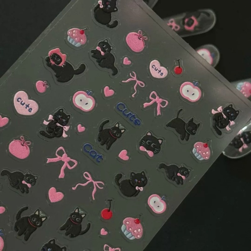 Sevimli Karikatür Fiyonklu Siy - Nail Art Vintage incelemesi ve fiyatı
