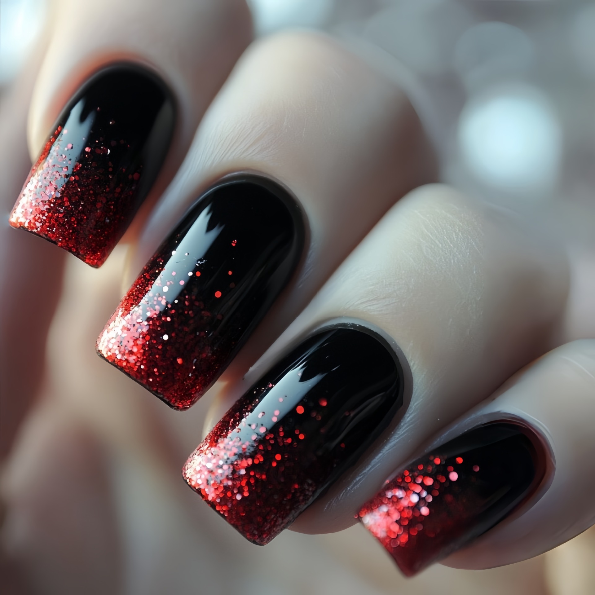 Kısa orta boy takma tırnaklar  - Nail Art Design incelemesi ve fiyatı