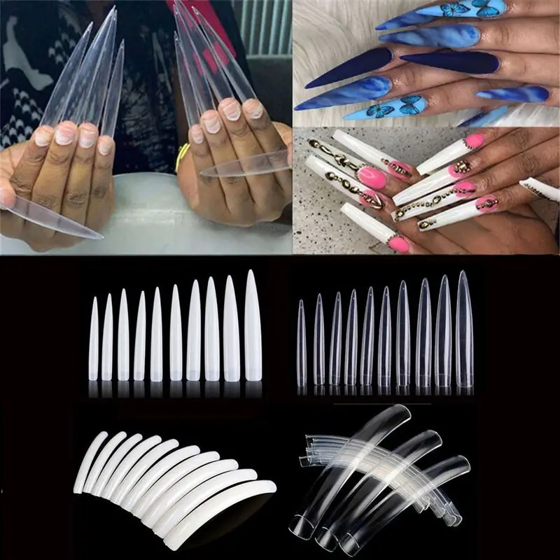 Şeffaf Doğal Ekstra Uzun Takma - Nail Art Xl incelemesi ve fiyatı