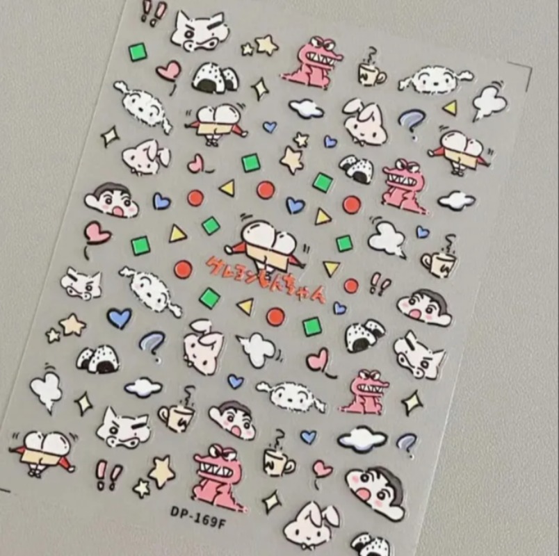 Crayon Shin-chan Yaratıcı Kağı - Nail Art Design incelemesi ve fiyatı