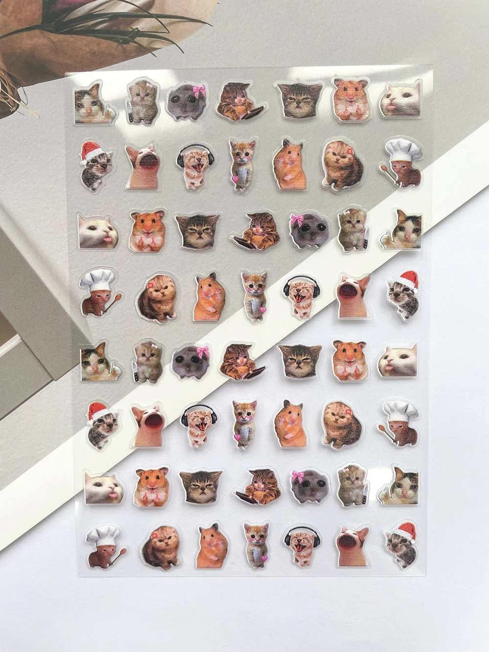 Mini Pvc Komik Kedi Posteri Ür - Nail Art Design incelemesi ve fiyatı