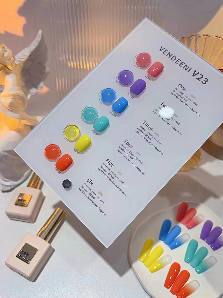 VENDEENI 18 Renk 12 Renk Simli - Nail Art Gel incelemesi ve fiyatı