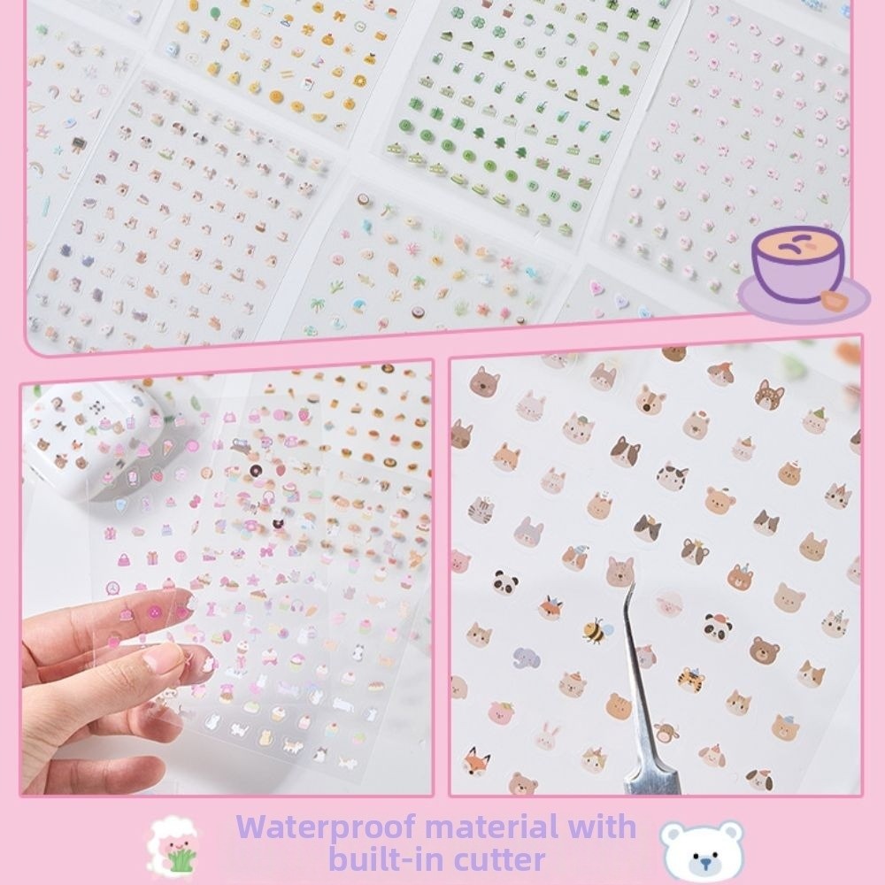 Sevimli Mini Tırnak Çıkartma K - Nail Art Vintage incelemesi ve fiyatı