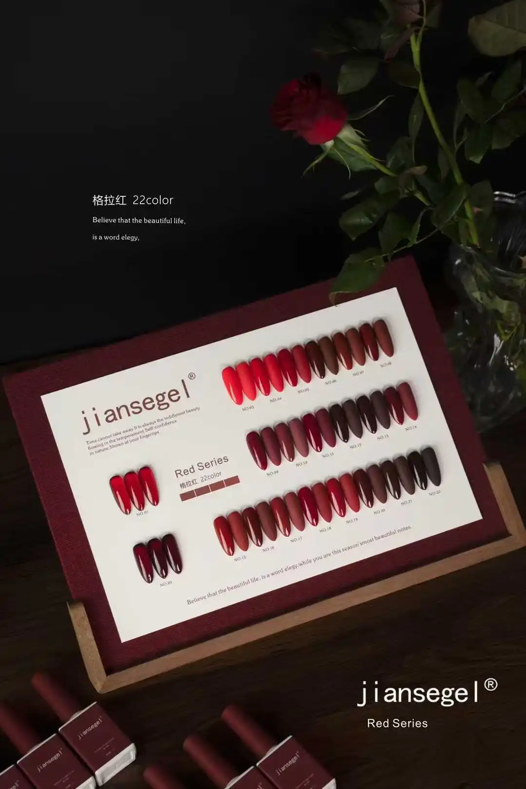 JIANSE 22 renk Tırnak jeli set - Nail Art Gel incelemesi ve fiyatı