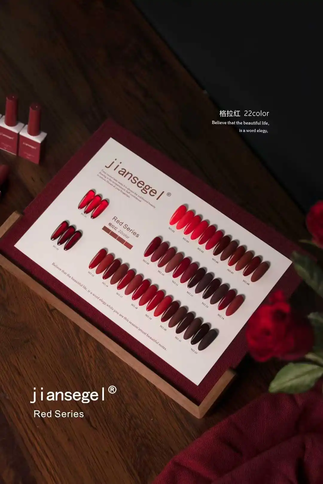 JIANSE 22 renk Tırnak jeli set - Nail Art Gel incelemesi ve fiyatı