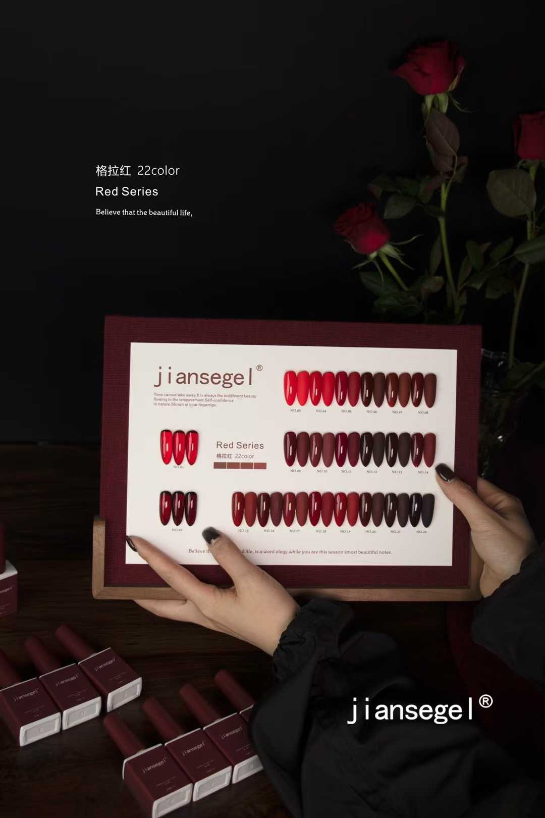 JIANSE 22 renk Tırnak jeli set - Nail Art Gel incelemesi ve fiyatı